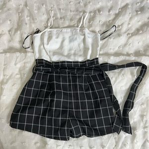 Cute Romper | White | Flannel